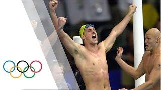 Australia takes on the undefeated USA - Men's 4x100m Relay - Sydney 2000