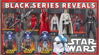 HUGE Black Series Reveals! ROTS Figures, Andor Season 2, Moff Gideon & More!