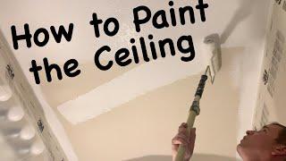 How to Paint a Ceiling DIY