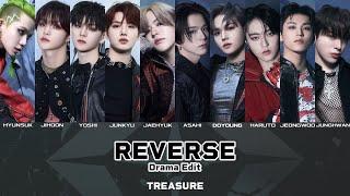 TREASURE - REVERSE Drama Edit【日本語歌詞/パート割り】