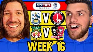 LEAGUE 1 WEEK 16 PREDICTIONS