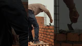 4 inch brickwork technique#design #construction #viral #constuction #shortsvideo #shorts #viralvideo