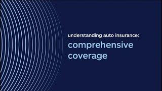 Understanding Auto Insurance: Comprehensive Coverage