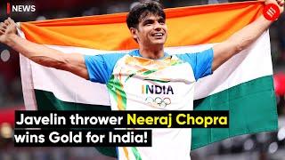 Javelin Thrower Neeraj Chopra Wins Gold for India in Olympics 2020 | Neeraj Chopra Gold Medal