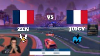 ZEN VS JUICY | ROCKET LEAGUE 1V1