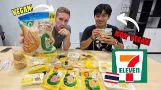 We Bought Every Vegan Item at 7-Eleven for Thailand's Vegan Festival!