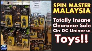 SPIN MASTER MALAYSIA - Totally INSANE Clearance Sale On DC Universe Toys!