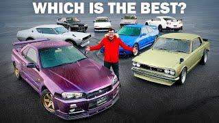 I Drove EVERY Nissan GT-R