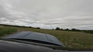 Driving Sheep Mountain Table Road in the Badlands