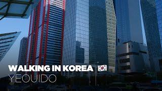 [4K] Walking in Seoul, Yeouido Financial District | 여의도 | 汝矣島