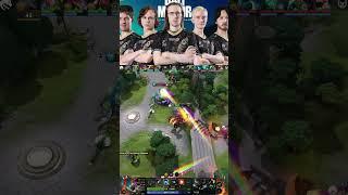 FINAL International 2023 Gaimin Gladiators doing a good gank on Team Spirit #dota2highlights #dota2