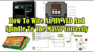 How To Wire An HY VFD And Spindle To The Masso Correctly