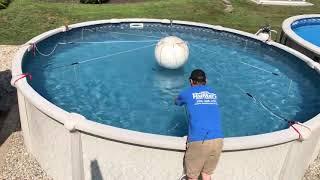 PoolTree System Install Time lapse with 1 person