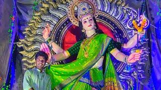 देवीला साडी कशी नेसवावी #biggest#murti #navratri2023 #saree #drapping #trending #viral#youtubeshorts