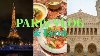 Weekly Paris + Lyon vlog⎮Riding Bateaux-Mouches, weekend train trip to Lyon, 2nd city in France