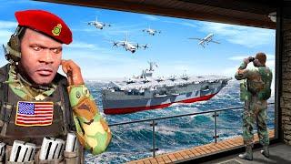 GTA 5 - Franklin's House is the NEW Navy Base! (Upgrade)