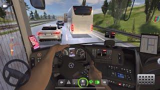 Bus Simulator Ultimate Mobile GamePlay | Mercedes-Benz TOURISMO 16 RHD 2023 Driving