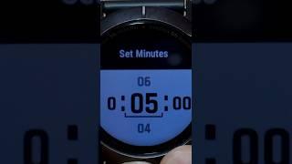 How To Set A Timer On A Garmin Watch