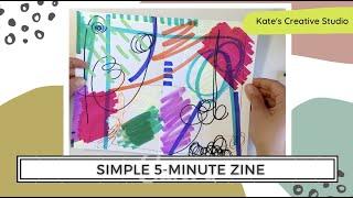 Get into a Creative Flow with this 5-minute Zine Exercise