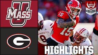 UMass Minutemen vs. Georgia Bulldogs | Full Game Highlights | ESPN College Football