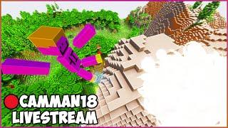 Minecraft, but Mobs have Knockback 1,000,000 camman18 Full Twitch VOD