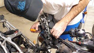 Honda CBR600 Carburetor Removal / Who's In Charge Here?