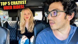 TOP 5 CRAZIEST UBER RIDES CAUGHT ON CAMERA! *GET OUT OF MY CAR*