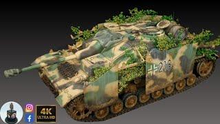 1/35 StuG IV with Foliage Camouflage - Weathering a Tank Model RFM 5060