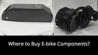 Where to buy e-bike Motors, Batteries and other components