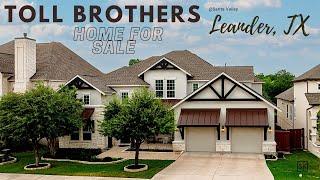 Austin TX. | Toll Brothers | 4,295 SF | 5 Bedroom | 5.5 Bath | Leander, TX | San Augustine Plan