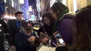 Danny Devito Greets Fans Stage Door The Price Arthur Miller