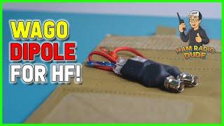 How To Build a WAGO Dipole for HF - Portable Ham Radio Antenna!