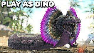 SURVIVING IN THE SWAMP AS A SNAKE | PLAY AS DINO | ARK SURVIVAL EVOLVED