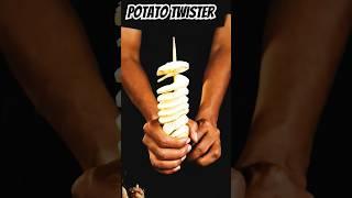 Potato  Twister  #shorts #trending #potato #food #potatotwister @GreatIndianAsmr