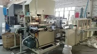 Industrial roll toilet paper cutting machine