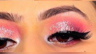 Pink Glam Eye Look || Easy Tutorial for Beginners || ifrehman