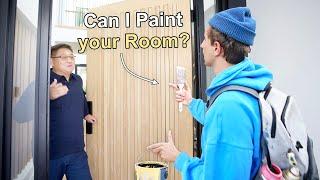 Asking Millionaires to Paint THEIR Bedroom…