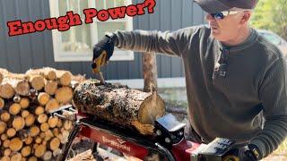 **"EARTHQUAKE 5-ton Electric Log Splitter Review: Is It Worth It?"**