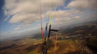 2014-03-02: Paragliding am Bausenberg/Niederzissen