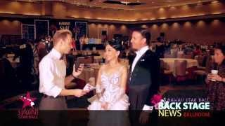 Erminio Stefano and Celia Chou giving great advice to all the dancers on Ballroom BackStage