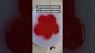 91% isopropyl alcohol pops bubbles #shorts