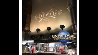 Universal's Bigfire Restaurant Summer Review