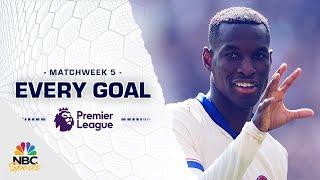 Every Premier League goal from Matchweek 5 (2024-25) | NBC Sports