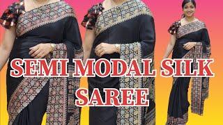 Semi Modal Saree - Special Offer Price - Budget Friendly