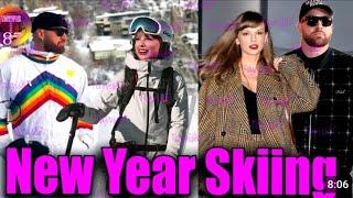 Adorable! Travis & Taylor Enjoy a Romantic Skiing Trip on New Year in Salt Lake City, Utah