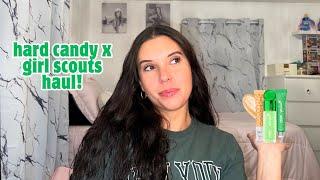 hard candy x girl scouts makeup haul!