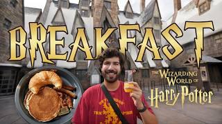 Breakfast at The Wizarding World of Harry Potter! Universal Orlando