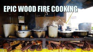 Epic Wood Fire Cooking Street Food