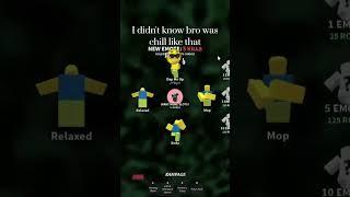 I didn't know bro was chill like that#memes #roblox #chill #thestrongestbattlegrounds