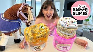 OPEN SNOOP SLIMES WITH ME - RAW HONEYCOMB & FUNFETTI CAKE